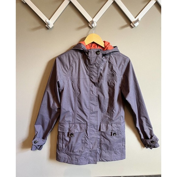 The North Face Jackets & Blazers - THE NORTH FACE Women’s Sz SP Small Lavender Windbreaker Rain Hooded Jacket Coat